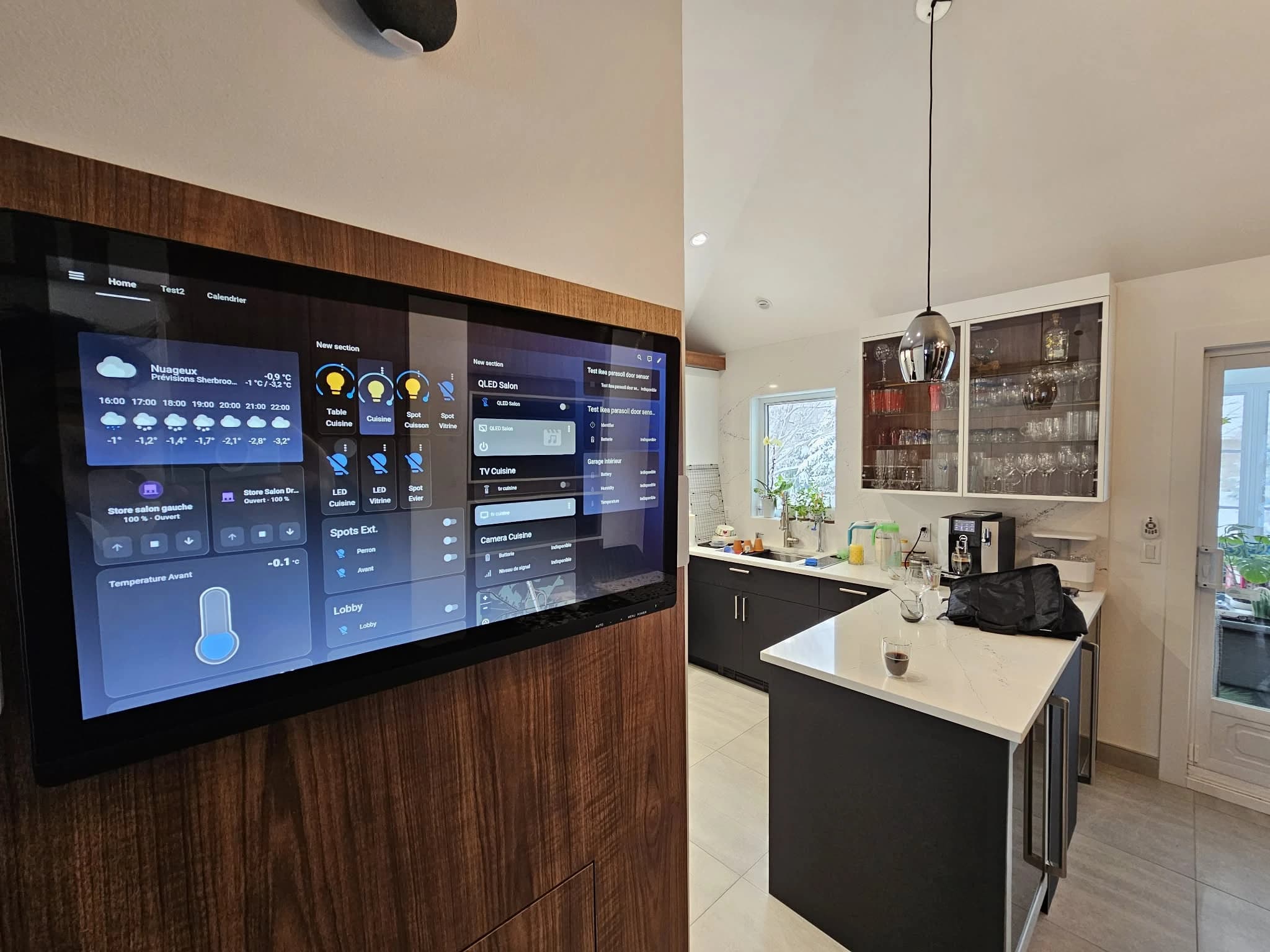 Dashboard Home Assistant local